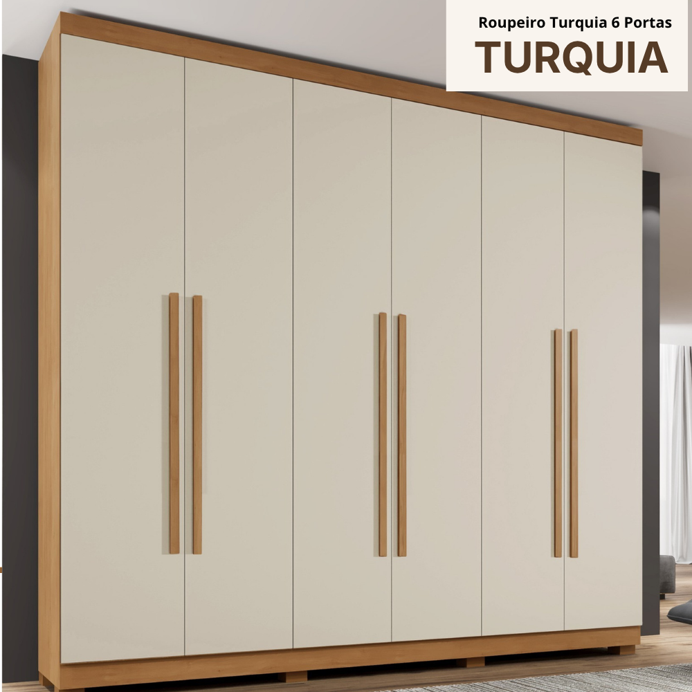 Roupeiro Turquia 6 Portas