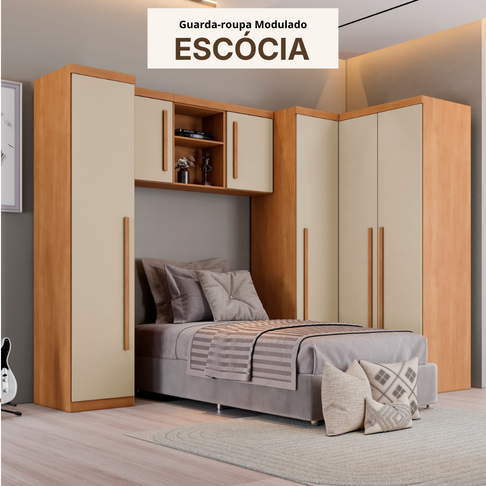 Guarda-roupa Modulado Escocia