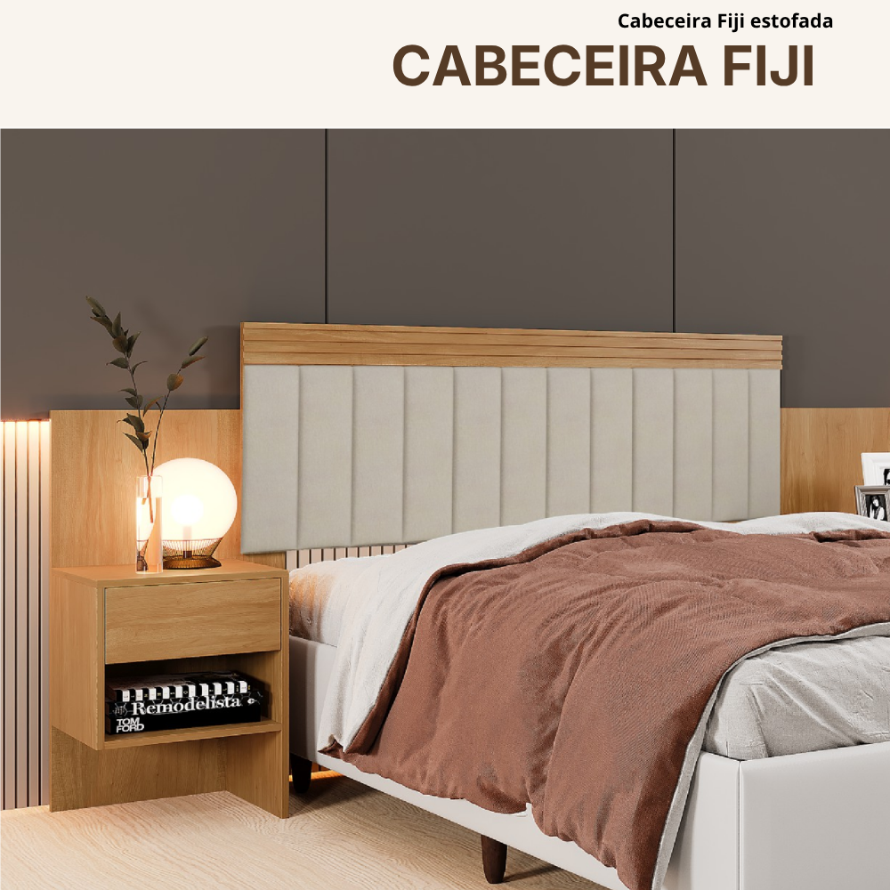 Cabeceira Fiji Estofada
