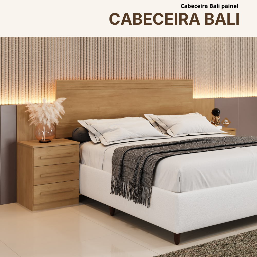 Cabeceira Bali Painel