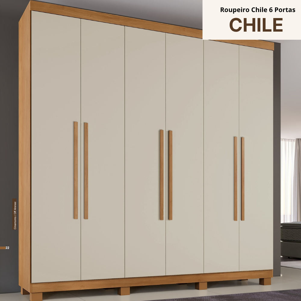 Roupeiro Chile 6 Portas