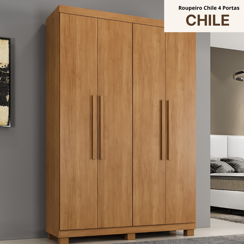 Roupeiro Chile 4 Portas