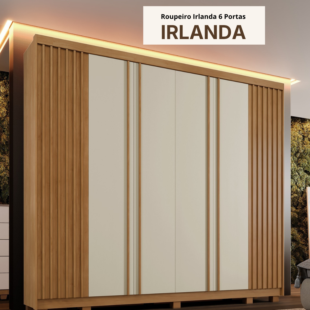 Roupeiro Irlanda 6 Portas