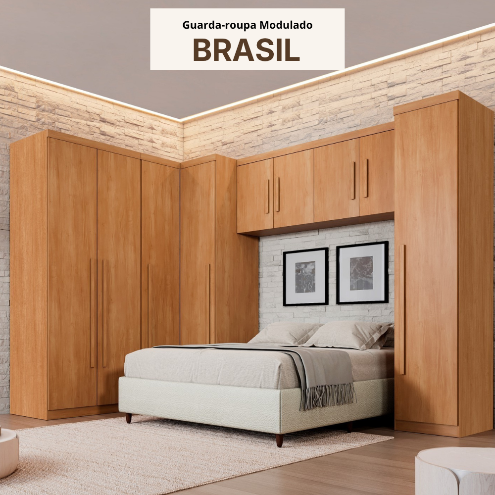 Guarda-roupa Modulado Brasil