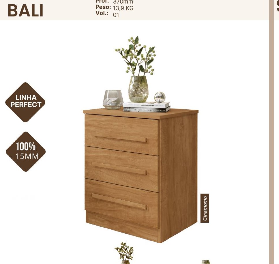 Mesa de Cabeceira Bali
