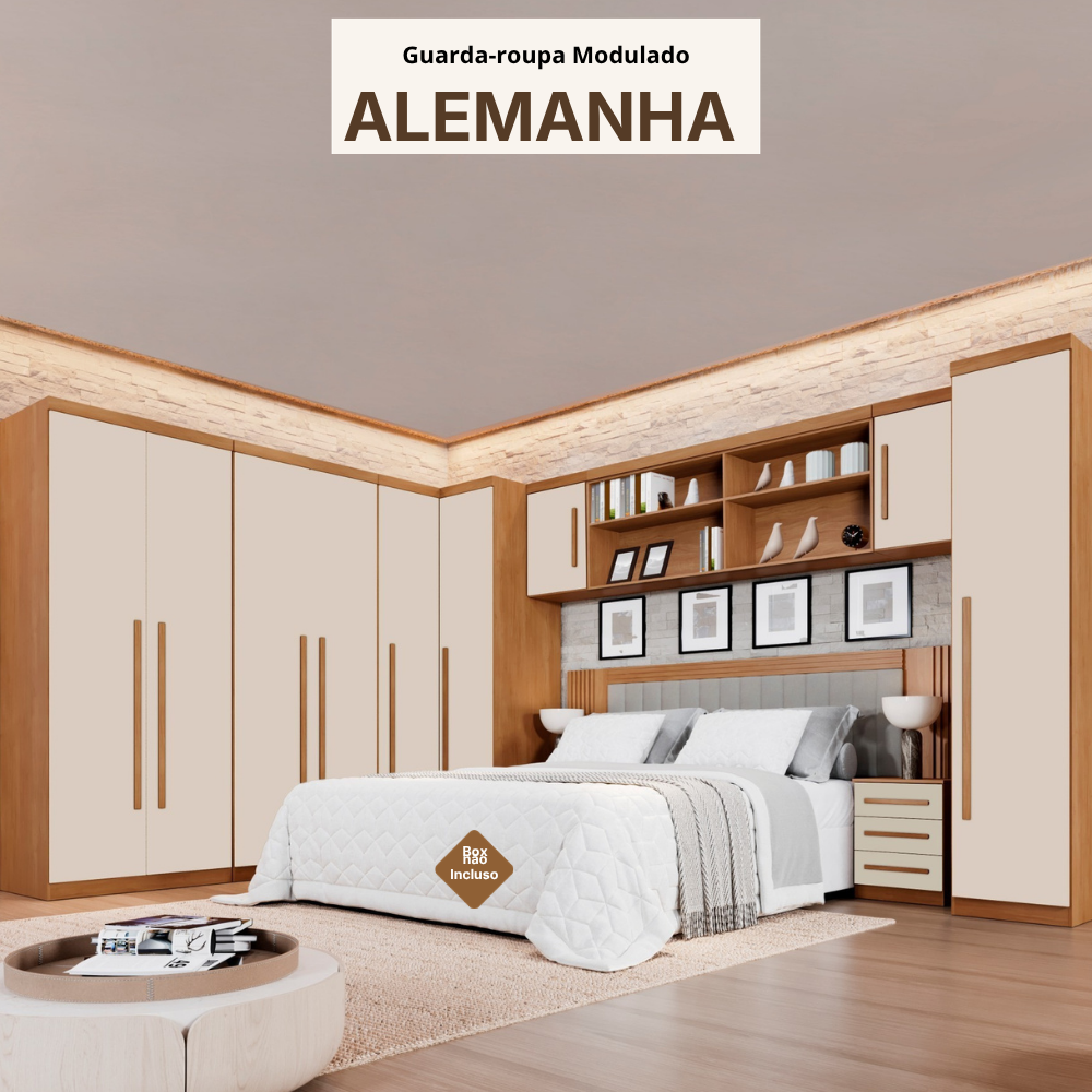 Guarda-roupa Modulado Alemanha